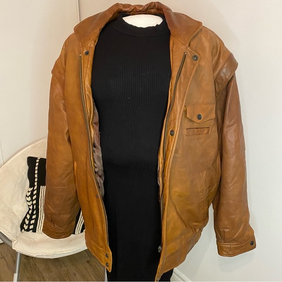 Vintage Other - ⭐️HOST PICK⭐️ Vintage Genuine Leather Jacket